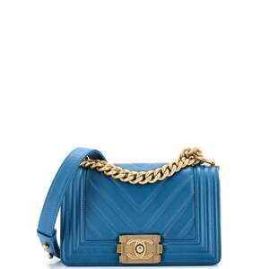Chanel Boy Flap Bag Chevron Lambskin #219703C36B